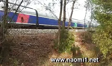 در کنار شوهرش روی نیمکت بی سر و صدا ، دیک بزرگ دوستش را زین کرد کانالهای خفن سکسی